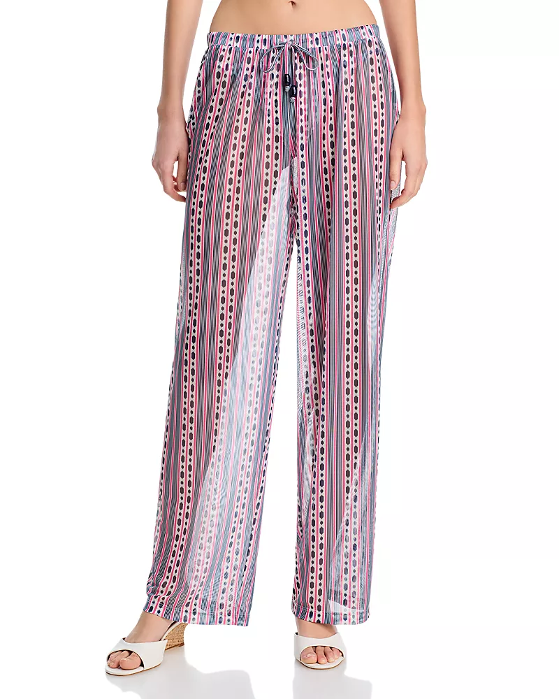 Aqua Swim Drawstring Swim Cover-Up Pants - Exclusive