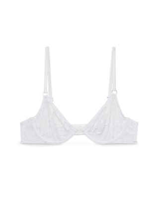 Le Stretch Multi Fit Lace Unlined Demi Bra