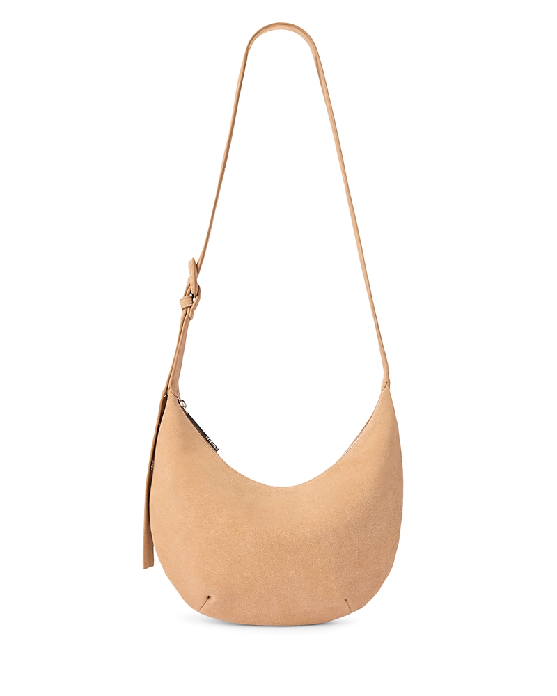 Whistles Sia Small Suede Crossbody Bag