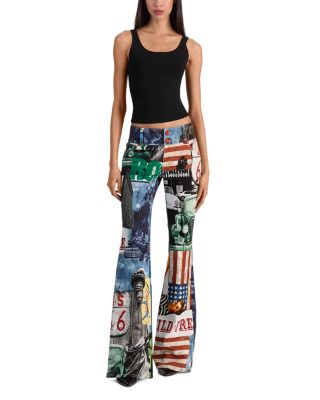 Kai Low Rise Wide Waistband Bootcut Jeans in Open Road