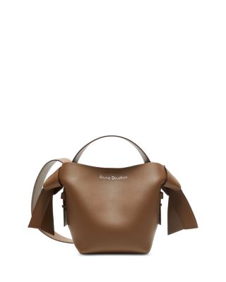 Musubi Mini R Leather Shoulder Bag