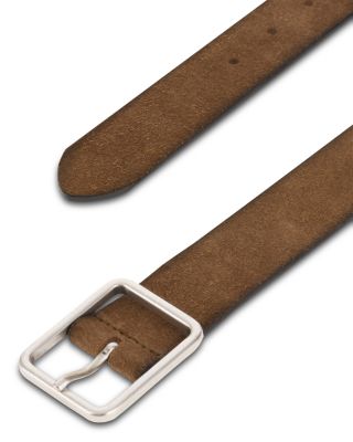 Men's Washed Suede Leather Belt