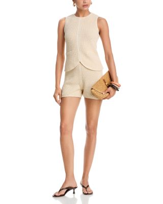 Mozart Crochet Texture Shorts