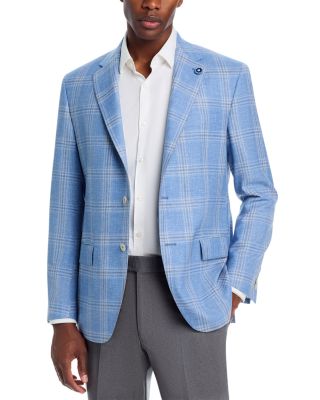 Classic Fit Plaid Sport Coat