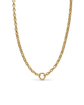 DY Mercer&reg; Petite Chain Necklace in 18K Yellow Gold, 4.5mm