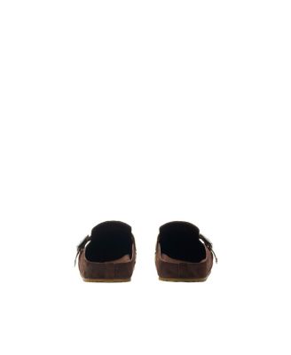 Men's Check Suede Urchin Clogs