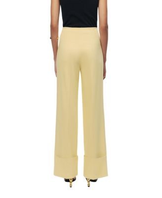 High-Waist Tailored Wide-Leg Pants