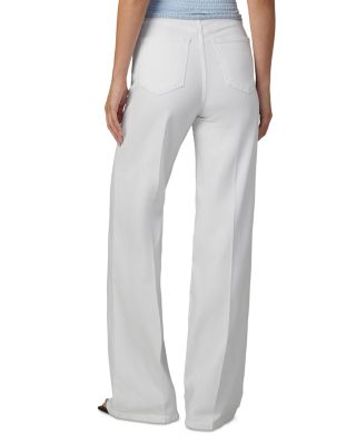The Mia High Rise Wide Leg Jeans in White