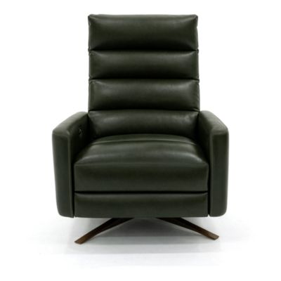 Cirrus Leather Comfort Air Swivel Recliner