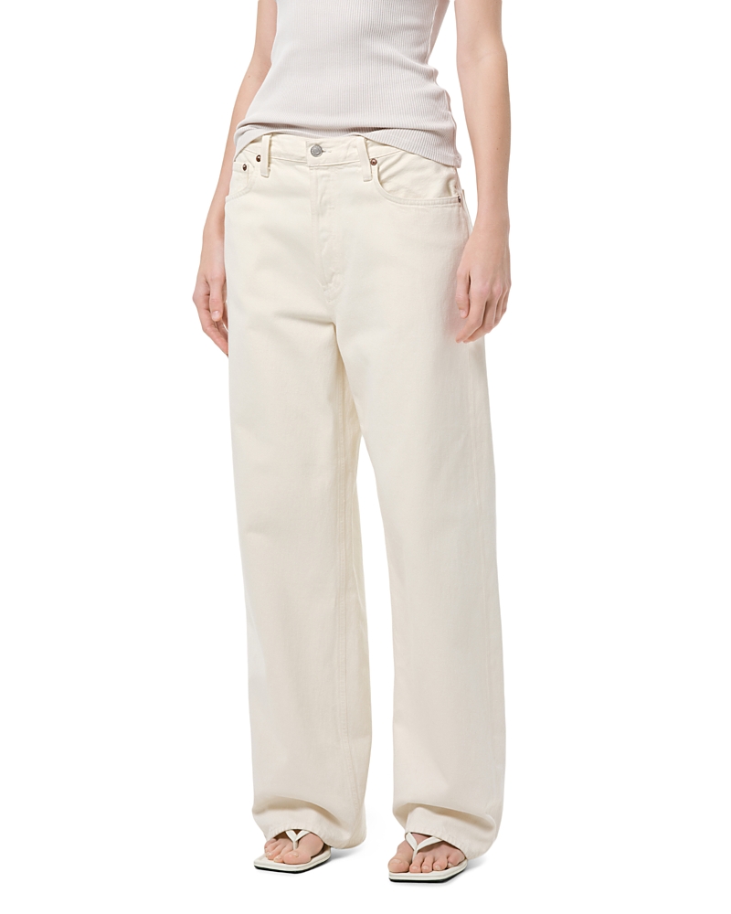 Agolde Low Slung Baggy Jeans in Solar