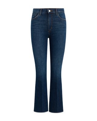 The Callie Cropped Bootcut Jeans in Serenade