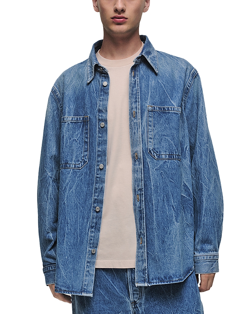 Agolde Craven Relaxed Fit Denim Shirt