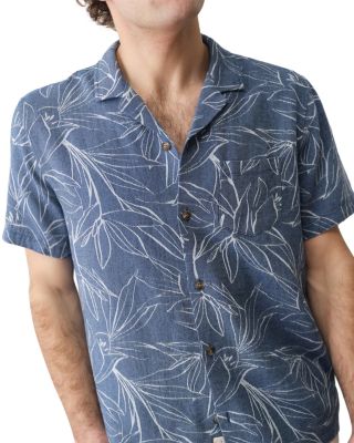 Resort Blue Floral Shirt