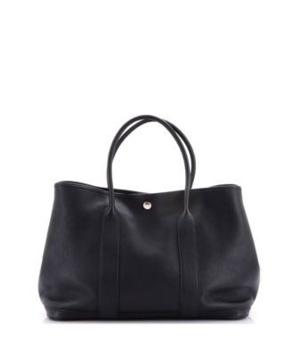 36 Garden Party Tote Leather