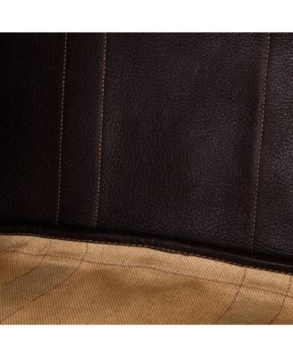 36 Garden Party Tote Toile and Leather