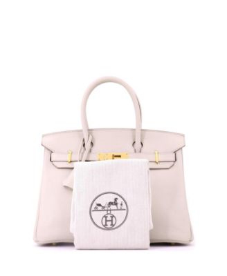 Birkin 30 Handbag Light Togo with Gold Hardware
