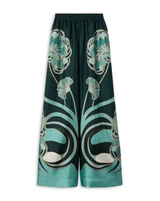 Silk Palazzo Pants