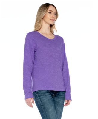 Long Sleeve Baby Fit Shrunken Crew Tee