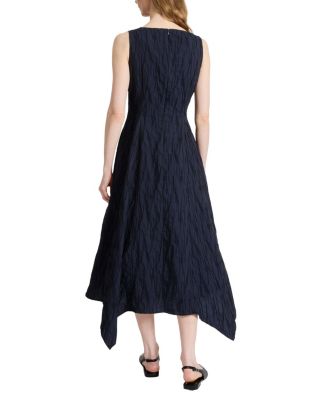  Palma Sleeveless Midi Dress in Abstract Jacquard