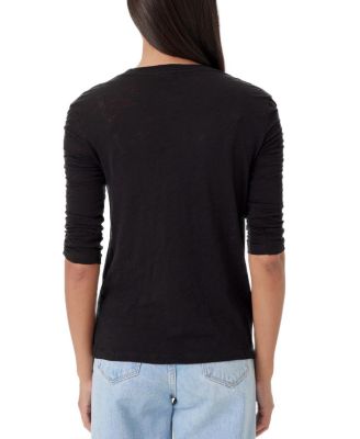  Ruched Half Sleeve Tee