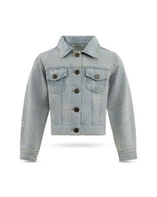 Girls' Sparkle Bows Denim Jacket - Little Kid, Big Kid