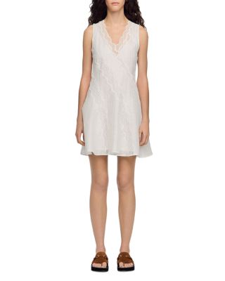 Short Trimmed Linen Dress