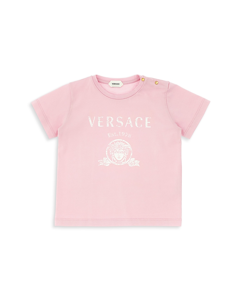 Versace Girls Jersey Varsity Tee - Baby, Little Kid