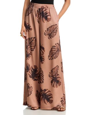 Asami Chain One Shoulder Blouse & Lillian Wide Leg Pants