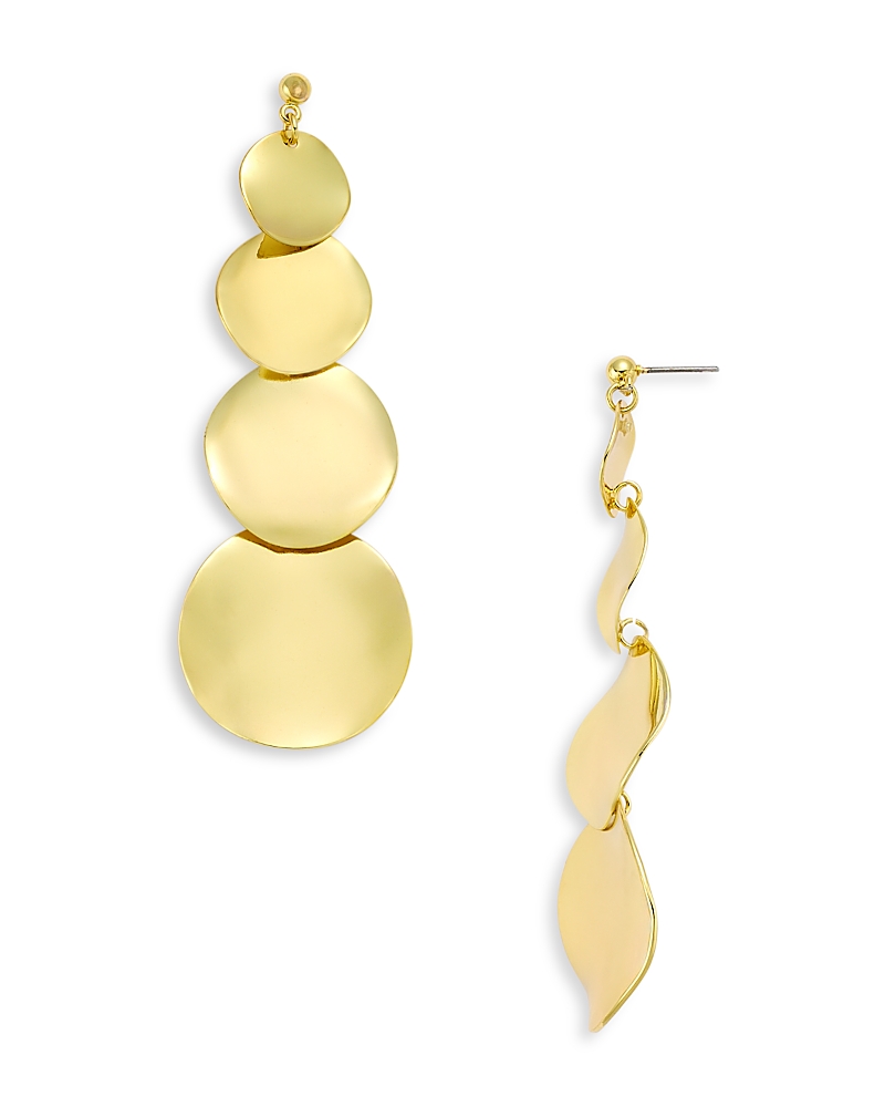 Aqua Disc Statement Earrings - Exclusive