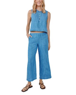 Clean Waist Denim Pants