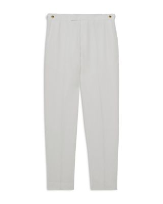 Atlantic Tailored Fit Linen Twill Suit Trousers