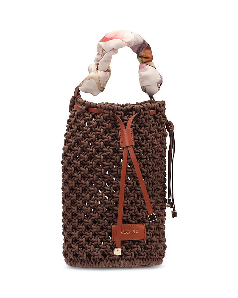 Farm Rio Medium Macrame Shoulder Bag