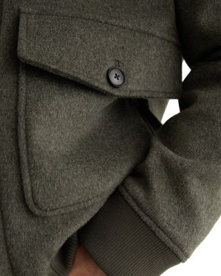 Hadley Bomber Wool Blend Jacket