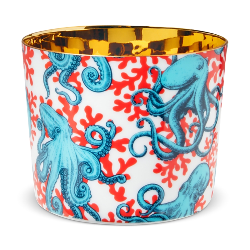 Sieger by FURSTENBERG Sip of Gold Tumbler - Beautiful Creatures, Octopus
