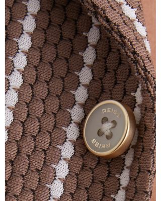 Percy Textured Stripe Cubano Shirt