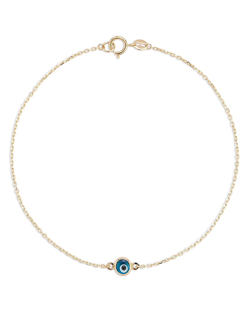 Moon & Meadow 14K Yellow Gold Evil Eye Bracelet