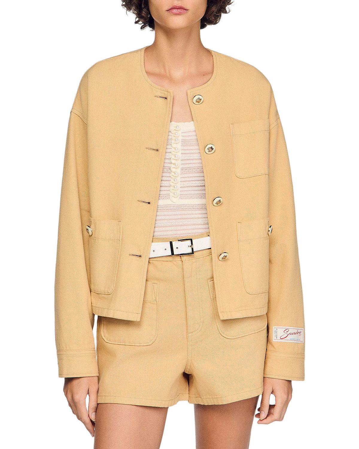 Sandro Dallas Denim Jacket