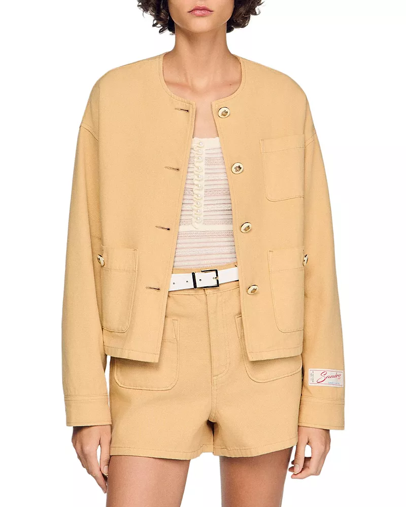 Sandro Dallas Denim Jacket