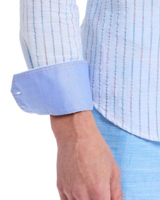 Wythburn Striped Long Sleeve Woven Shirt