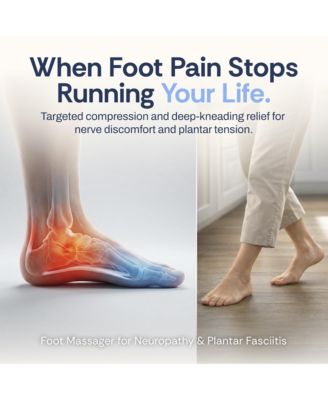  Shiatsu Foot Massager Machine with Multiple Functions and Heat