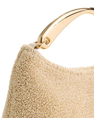 Rhea Metal Top Handle Bag