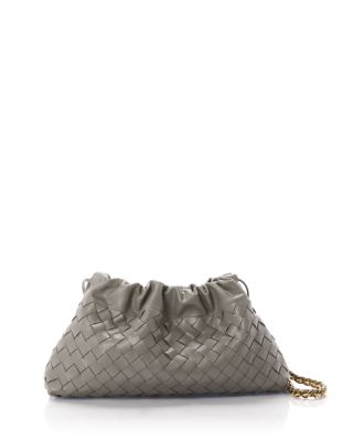 Dustbag Intrecciato Leather Shoulder Bag