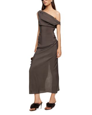 One Shoulder Maxi Dress