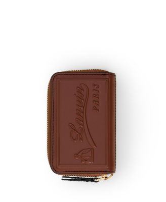 Lanvin Catch by Zipped Leather Cardholder