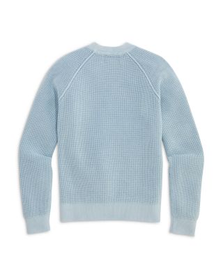 Boys' Garment Dyed Beach Waffle Crewneck Sweater - Little Kid