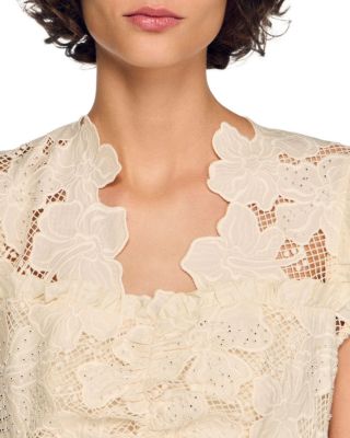 Lyrella Guipure Mini Dress