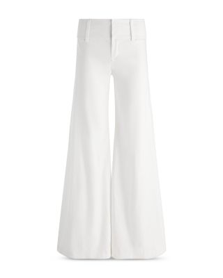 Low Rise Wide Leg Pants