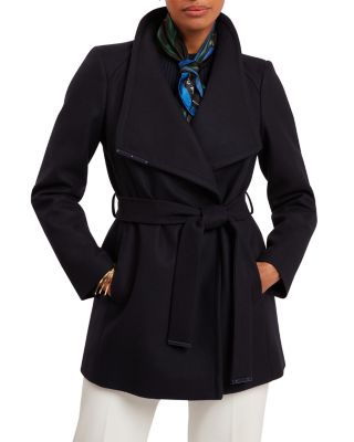 Rosess Wool Blend Wrap Coat