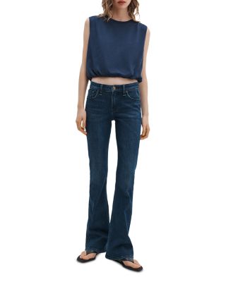 Kinsley Mid Rise Full Bootcut Jeans in Lulu - thumbnail 2