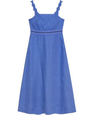  Women's Linen Midi Dress